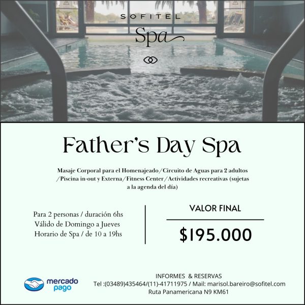 Father's Day Spa