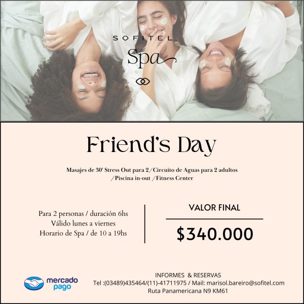 Friend's Day Spa - De lun a vie -