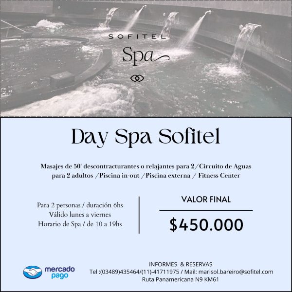 Day Spa Sofitel  - Julio-