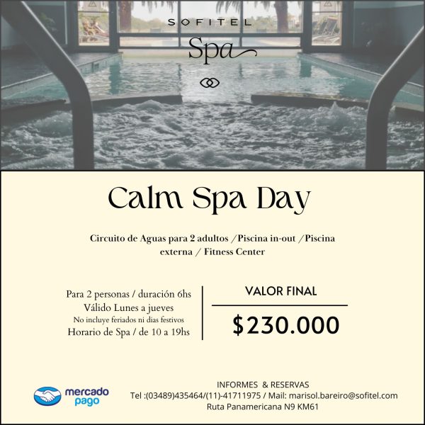Calm Spa Day - Septiembre-