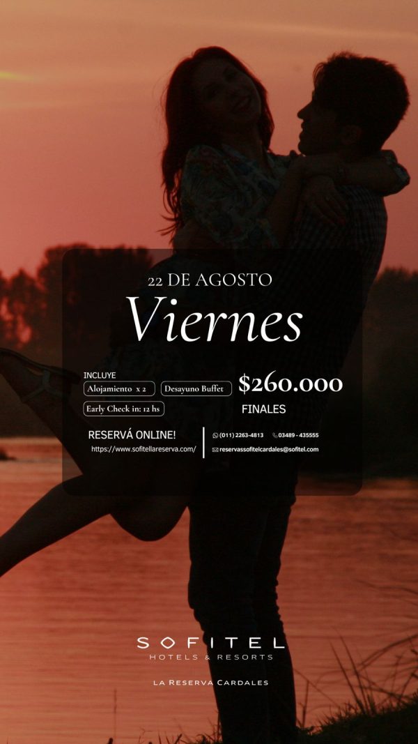 Viernes 22 de Agosto