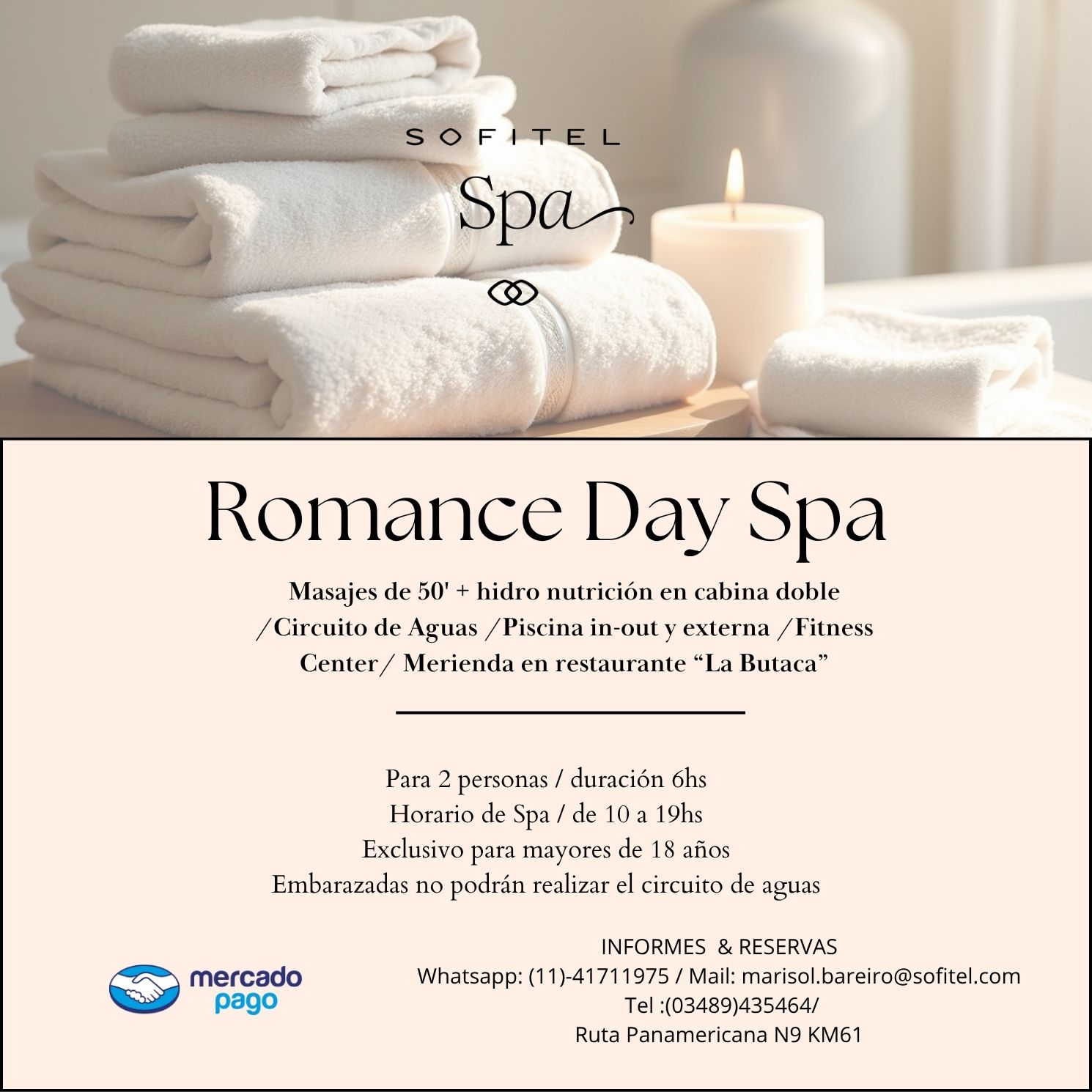 Romance Day Spa- Oct/Nov-