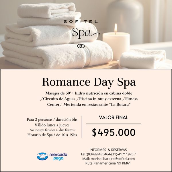 Romance Day Spa- Octubre -